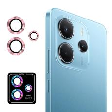 ENKAY ENKAY Redmi Note 14 4G Linsskydd H&auml;rdat Glas Ros&eacute;guld - Teknikhallen.se