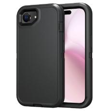  iPhone 17e / 16e Skal Extreme Shockproof Hybrid Svart - Teknikhallen.se