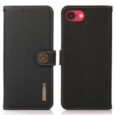 KHAZNEH KHAZNEH iPhone 17e / 16e Fodral &Auml;kta L&auml;der Svart - Teknikhallen.se
