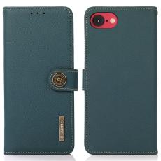 KHAZNEH KHAZNEH iPhone 17e / 16e Fodral &Auml;kta L&auml;der Gr&ouml;n - Teknikhallen.se
