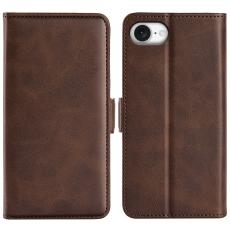  iPhone 17e / 16e Fodral L&auml;der Brun - Teknikhallen.se