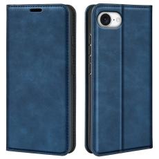  iPhone 17e / 16e Fodral Flip Skin Touch Bl&aring; - Teknikhallen.se