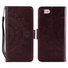  iPhone 17e / 16e Fodral Mandala L&auml;der Brun - Teknikhallen.se