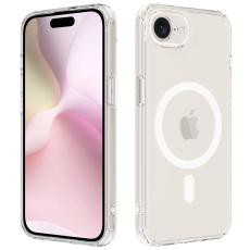  iPhone 17e / 16e Skal MagSafe TPU / Akryl Transparent - Teknikhallen.se