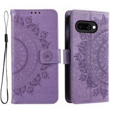  Google Pixel 9a Fodral Mandala L&auml;der Lila - Teknikhallen.se