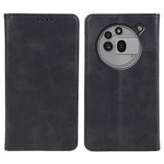  Nothing Phone 3a Pro Fodral Flip L&auml;der Svart - Teknikhallen.se