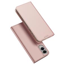 DUX DUCIS DUX DUCIS Samsung Galaxy S25 Edge Fodral Skin Pro Ros&eacute;guld - Teknikhallen.se
