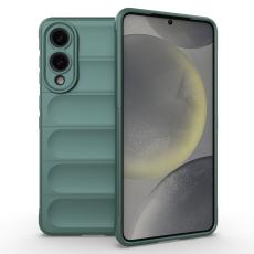  Samsung Galaxy S25 Edge Skal Magic Shield Gr&ouml;n - Teknikhallen.se