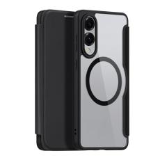DUX DUCIS DUX DUCIS Galaxy S25 Edge Fodral MagSafe Skin X Pro Svart - Teknikhallen.se