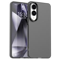  Samsung Galaxy S25 Edge Skal Slim Matt Svart - Teknikhallen.se