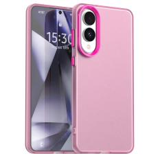  Samsung Galaxy S25 Edge Skal Slim Matt Rosa - Teknikhallen.se