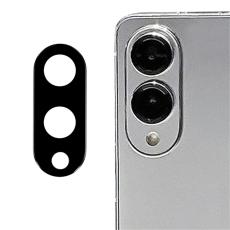  Samsung Galaxy S25 Edge Linsskydd H&auml;rdat Glas Svart - Teknikhallen.se