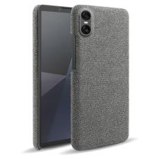  Sony Xperia 10 VII Skal Tygbelagt Gr&aring; - Teknikhallen.se