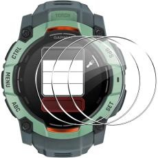 Garmin Instinct 3 50 mm 3-PACK Sk&auml;rmskydd H&auml;rdat Glas - Teknikhallen.se