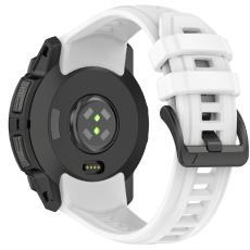  Garmin Instinct 3 45 mm Klockarmband Silikon Vit - Teknikhallen.se