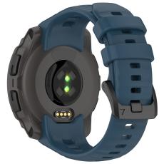  Garmin Instinct E 40 mm Klockarmband Silikon Bl&aring; - Teknikhallen.se