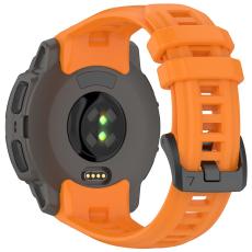  Garmin Instinct E 45 mm Klockarmband Silikon Orange - Teknikhallen.se
