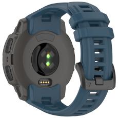  Garmin Instinct E 45 mm Klockarmband Silikon Bl&aring; - Teknikhallen.se