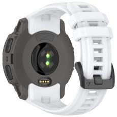  Garmin Instinct E 45 mm Klockarmband Silikon Vit - Teknikhallen.se