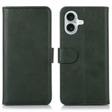  iPhone 17 Fodral L&auml;der Gr&ouml;n - Teknikhallen.se