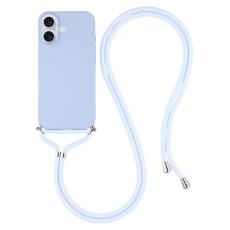  iPhone 17 Skal TPU Med Mobilsn&ouml;re Lila - Teknikhallen.se