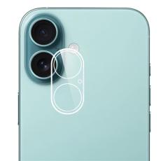  iPhone 17 Linsskydd H&auml;rdat Glas Transparent - Teknikhallen.se