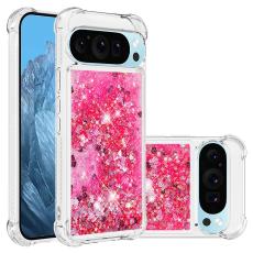  Google Pixel 10 / 10 Pro Skal Glitter Quicksand Rosa - Teknikhallen.se