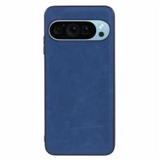  Google Pixel 10 / 10 Pro Skal Retro L&auml;der Bl&aring; - Teknikhallen.se