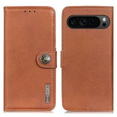 KHAZNEH KHAZNEH Google Pixel 10 Pro XL/ 9 Pro XL Fodral L&auml;der Brun - Teknikhallen.se