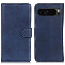  Google Pixel 10 Pro XL/ 9 Pro XL Fodral L&auml;der Bl&aring; - Teknikhallen.se