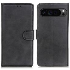  Google Pixel 10 Pro XL/ 9 Pro XL Fodral L&auml;der Svart - Teknikhallen.se
