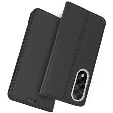  OnePlus Nord 5 5G Fodral Flip L&auml;der Svart - Teknikhallen.se