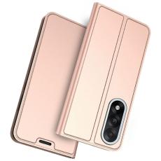  OnePlus Nord 5 5G Fodral Flip L&auml;der Ros&eacute;guld - Teknikhallen.se