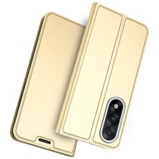  OnePlus Nord 5 5G Fodral Flip L&auml;der Guld - Teknikhallen.se