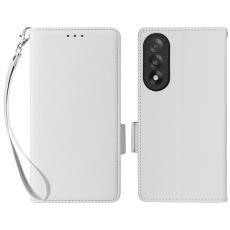  OnePlus Nord 5 5G Fodral Litchi L&auml;der Vit - Teknikhallen.se