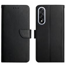  OnePlus Nord 5 5G Fodral &Auml;kta L&auml;der Svart - Teknikhallen.se