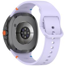  Galaxy Watch 8 46/44/40 mm Klockarmband Silkon Lila - Teknikhallen.se