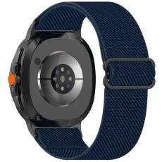  Galaxy Watch 8 46/44/40 mm Armband Justerbart Nylon M&ouml;rk Bl&aring; - Teknikhallen.se