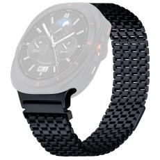  Galaxy Watch 8 46/44/40 mm Armband Magnetisk Loop Gr&aring; - Teknikhallen.se