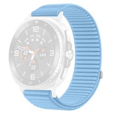  Galaxy Watch 8 46/44/40 mm Armband Nylon Loop Bl&aring; - Teknikhallen.se