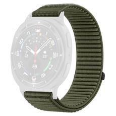  Galaxy Watch 8 46/44/40 mm Armband Nylon Loop M&ouml;rk Gr&ouml;n - Teknikhallen.se