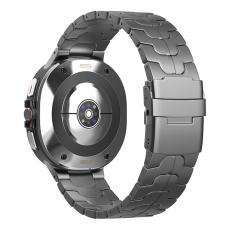  Samsung Galaxy Watch 8 46/44/40 mm Armband Metall Gr&aring; - Teknikhallen.se