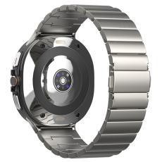 Samsung Galaxy Watch 8 46/44/40 mm Armband Metall Titanium - Teknikhallen.se