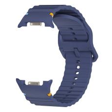 KALEBOL KALEBOL Galaxy Watch 8 46/44/40 mm Armband Wave M&ouml;rk Bl&aring; - Teknikhallen.se