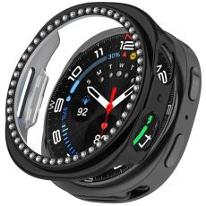  Samsung Galaxy Watch 8 44 mm Skal Strass Svart - Teknikhallen.se