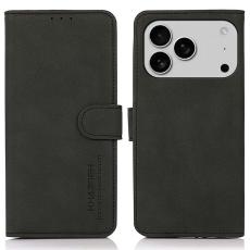 KHAZNEH KHAZNEH iPhone 17 Pro Fodral L&auml;der Svart - Teknikhallen.se