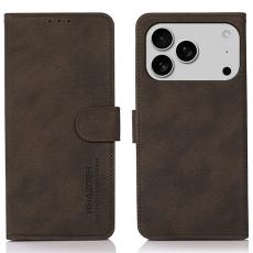 KHAZNEH KHAZNEH iPhone 17 Pro Fodral L&auml;der Brun - Teknikhallen.se
