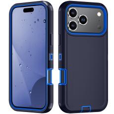  iPhone 17 Pro Skal Extreme Shockproof Hybrid Bl&aring; - Teknikhallen.se