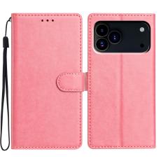  iPhone 17 Pro Max Fodral L&auml;der Ros&eacute;guld - Teknikhallen.se