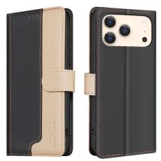 BINFEN BINFEN iPhone 17 Pro Max Fodral RFID Splicing Color Svart - Teknikhallen.se